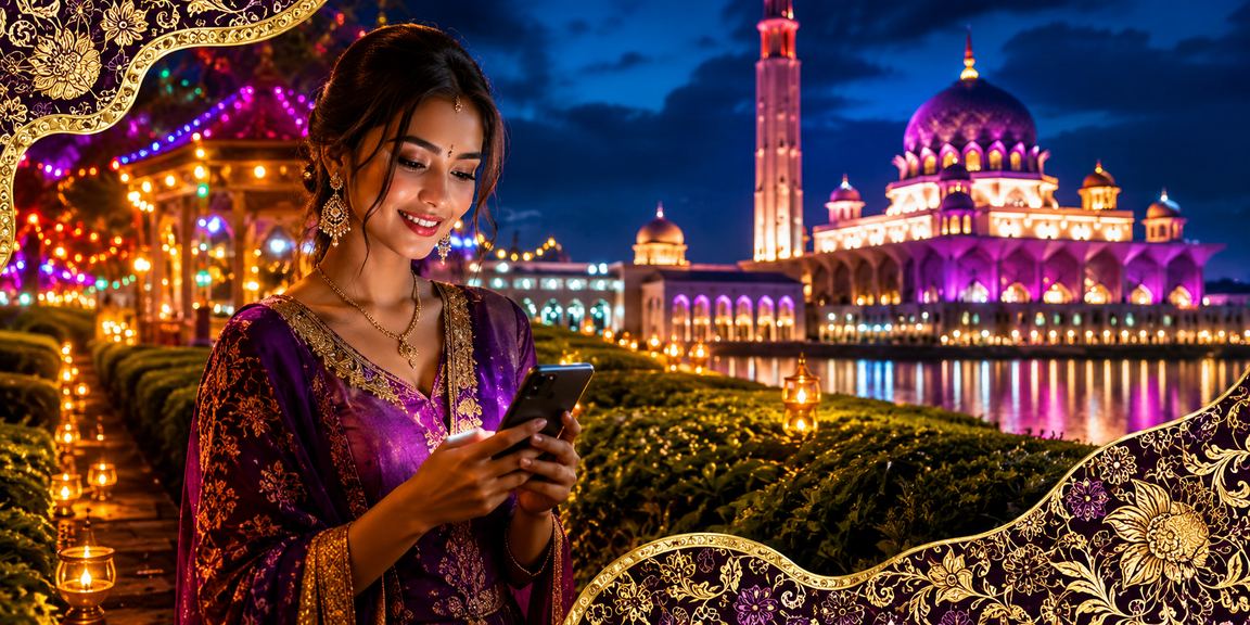 Pengguna Malaysia mengakses platform sukan dalam talian menggunakan telefon bimbit